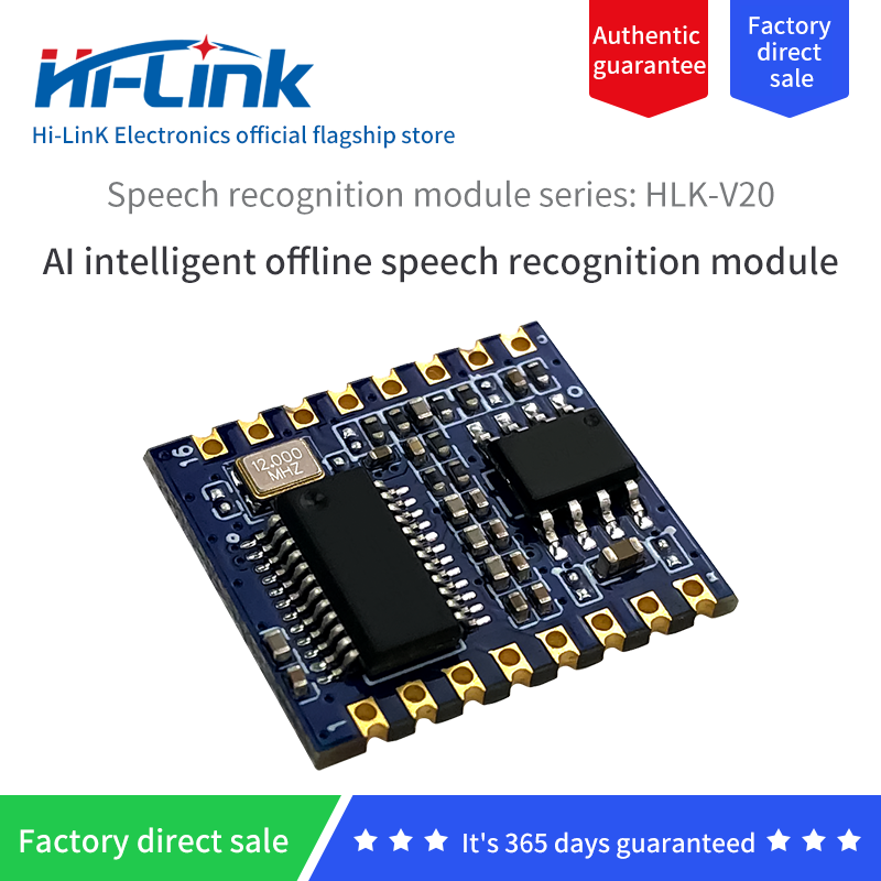 Hlk v20 sensor module intelligent voice module ai intelligent