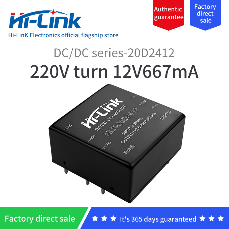 Power Supply Module WRD12D24-20W Isolated Voltage stabilized Two-Way Output DC12V to DC±24V416mA 6months Warranty Power Supply Module WRD12D24-20W Isolated Voltage stabilized Two-Way Output DC12V to DC±24V416mA 6months Warranty
