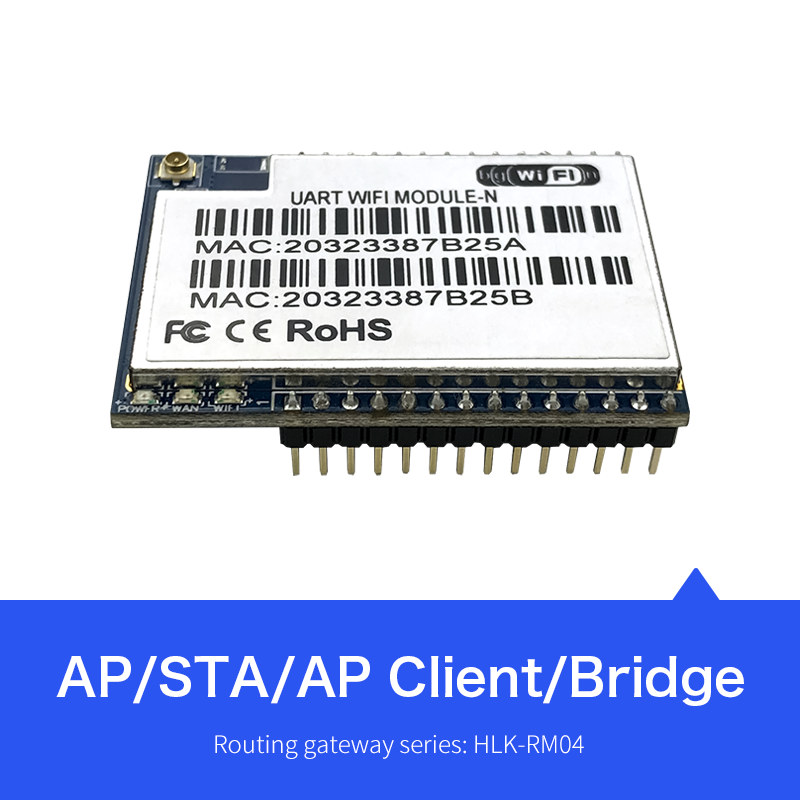 Hi-link HLK-RM04 Serial-Wifi-Ethernet Wifi Module RS232/RS485 Module+Antenna DE 