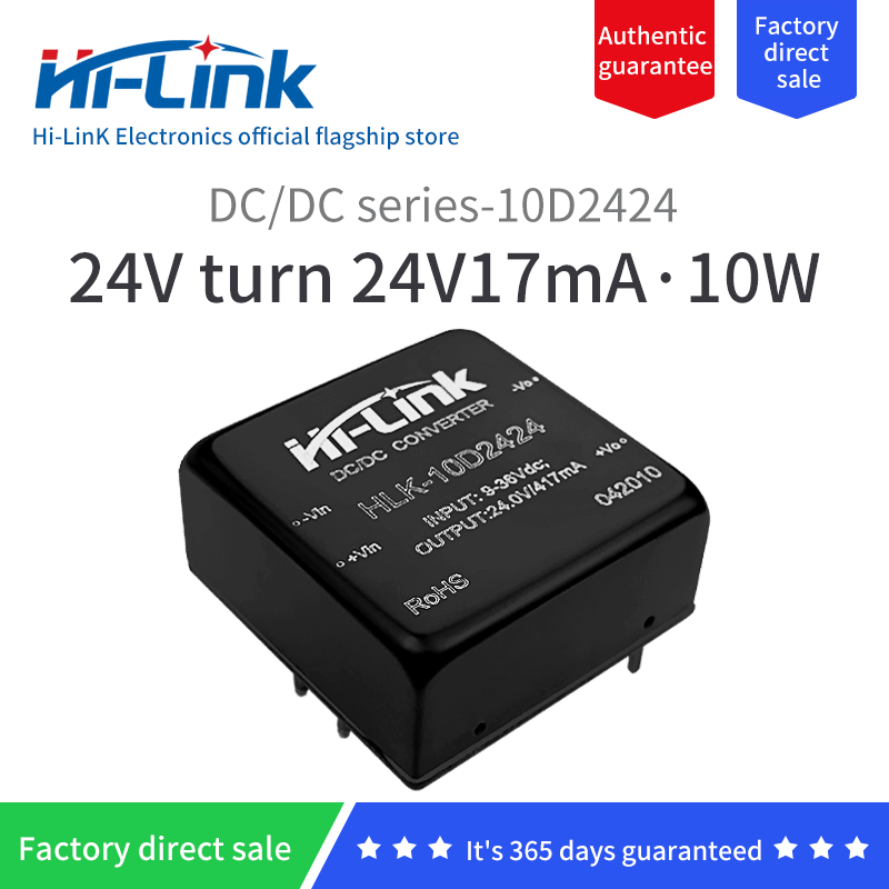 Power Supply Module WRD12D24-20W Isolated Voltage stabilized Two-Way Output DC12V to DC±24V416mA 6months Warranty 