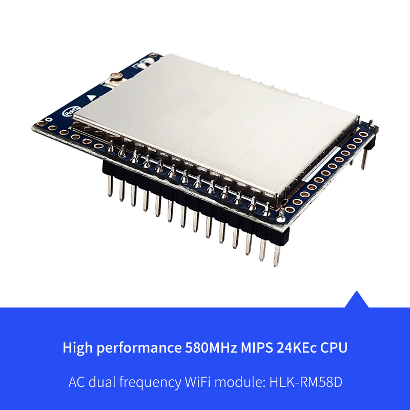 HLK-RM58D - Communication - IOT WIFI Module - HLK-RM58D 5G/2.4G 
