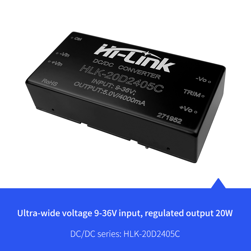 HLK-20D2405C - Power module - DC-DC Module - 24V to 5V20W DC 